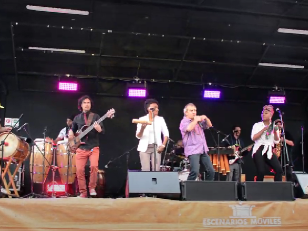 Agrupaciones del pacífico colombiano se presentaron en Bogotá