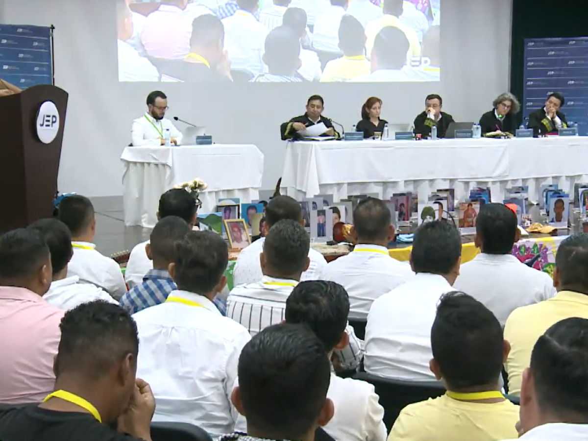 Audiencia JEP: 74 militares aceptan responsabilidad en Huila