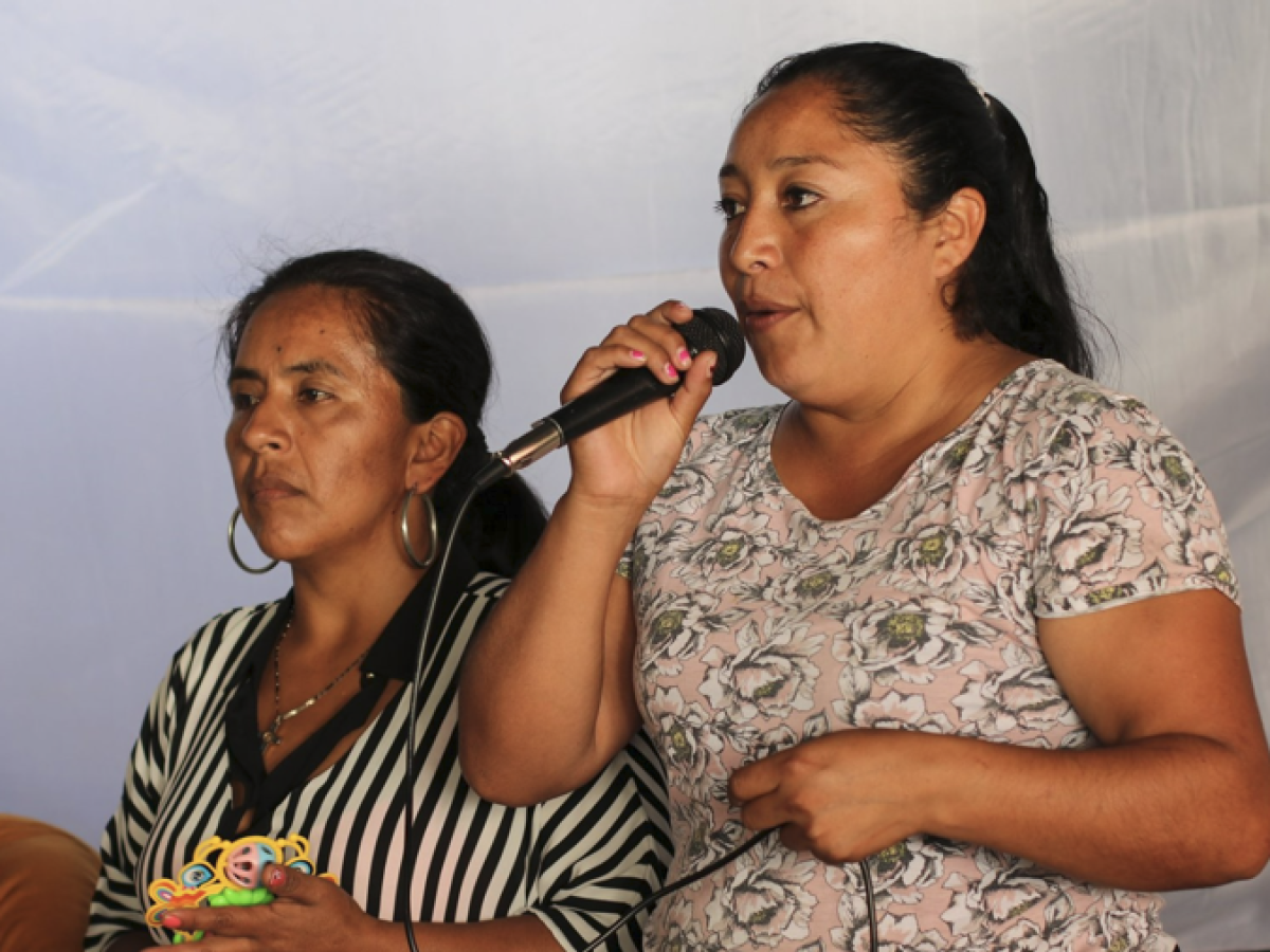 Luchas de las mujeres rurales en el Cauca 
