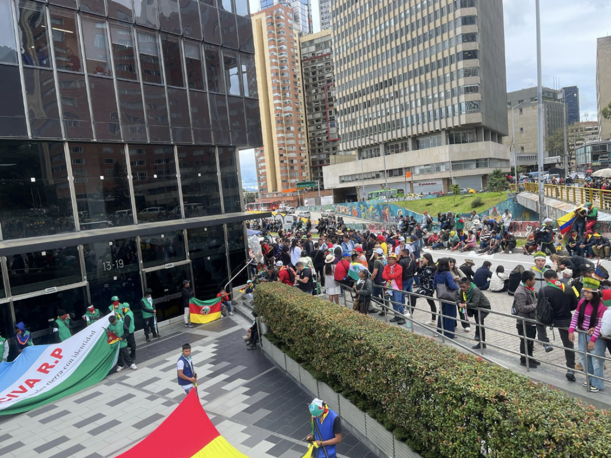 Minga indígena: desmienten secuestros de funcionarios 