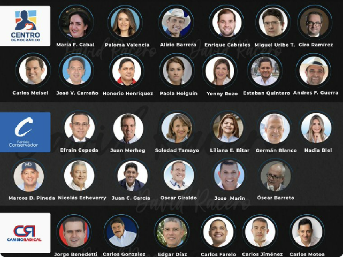 Senadores que dijeron no a la consulta popular