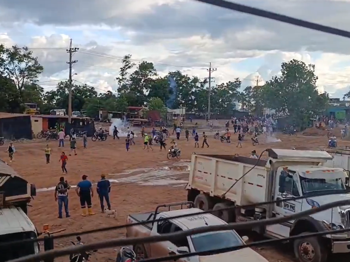 Protestas en Campo Quifa: gobierno rechaza actos violentos