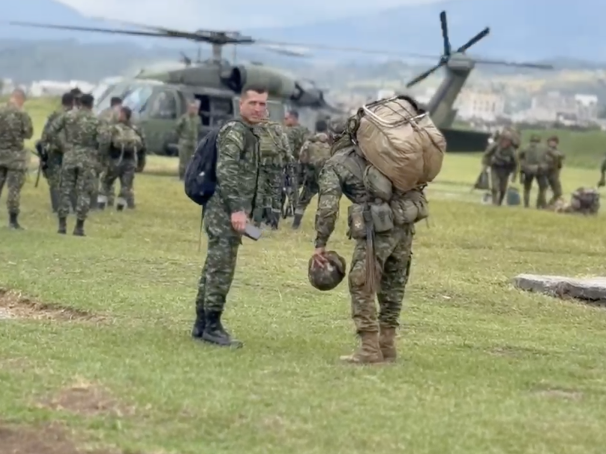 Liberados los 45 militares retenidos en el Tambo, Cauca
