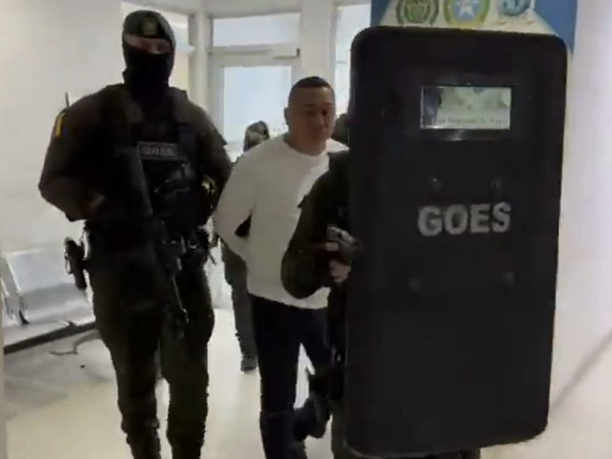 Captura de alias Fede en Medellín Colombia