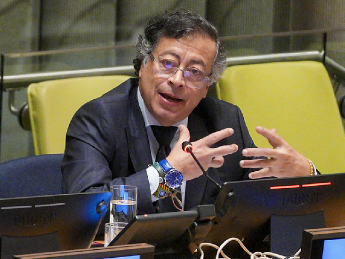 Presidente Petro rechaza críticas de Estados Unidos en la ONU sobre el proceso de paz