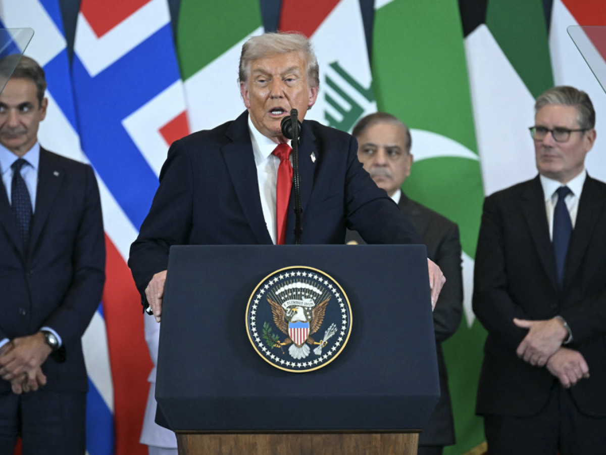 Firma de acuerdos de paz sobre Gaza en Egipto