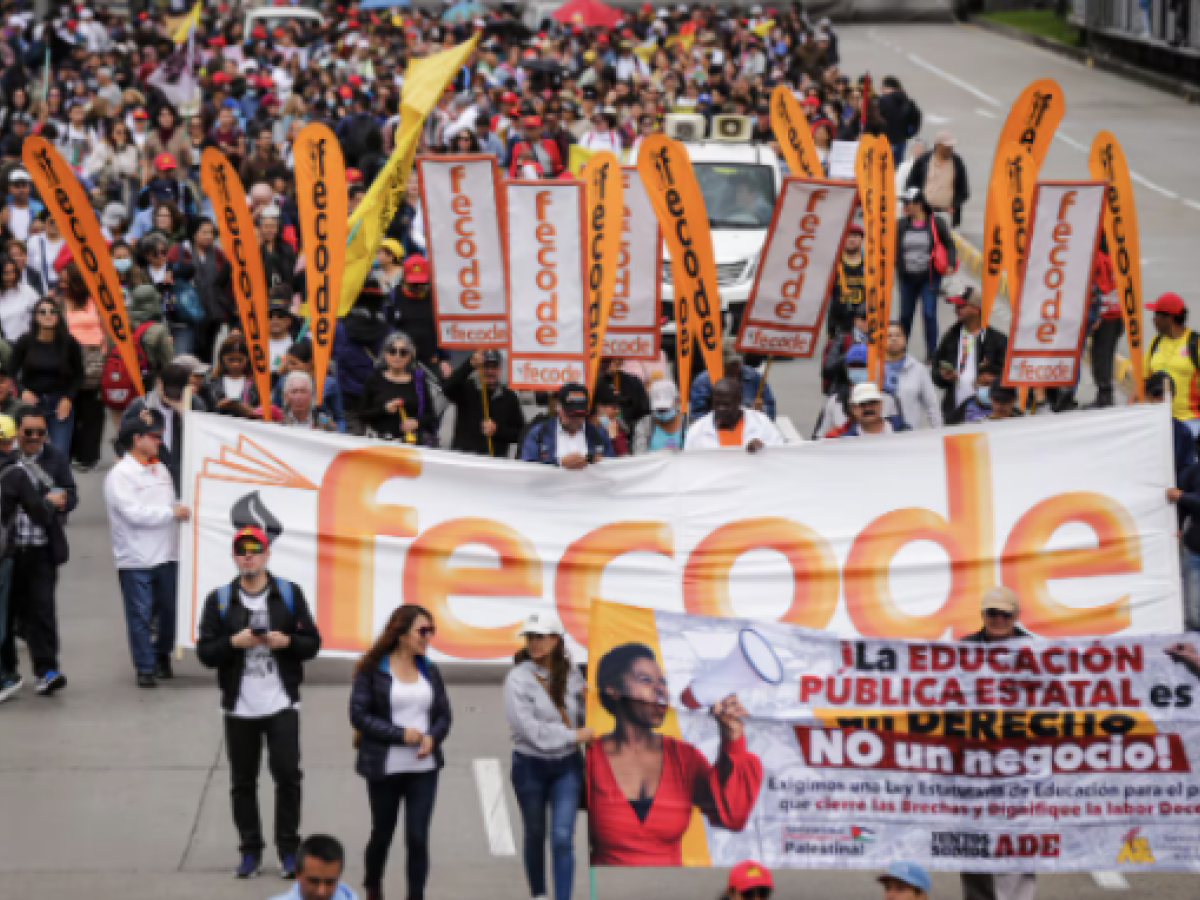 Paro nacional Fecode 30 de octubre: horarios y puntos de encuentro