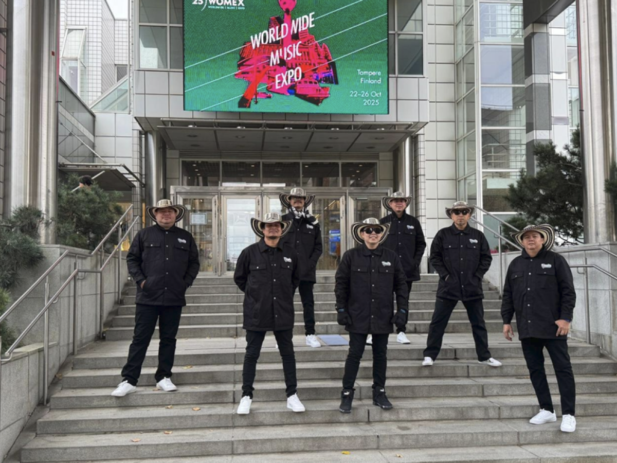 Cumbia colombiana en Finlandia WOMEX 2025