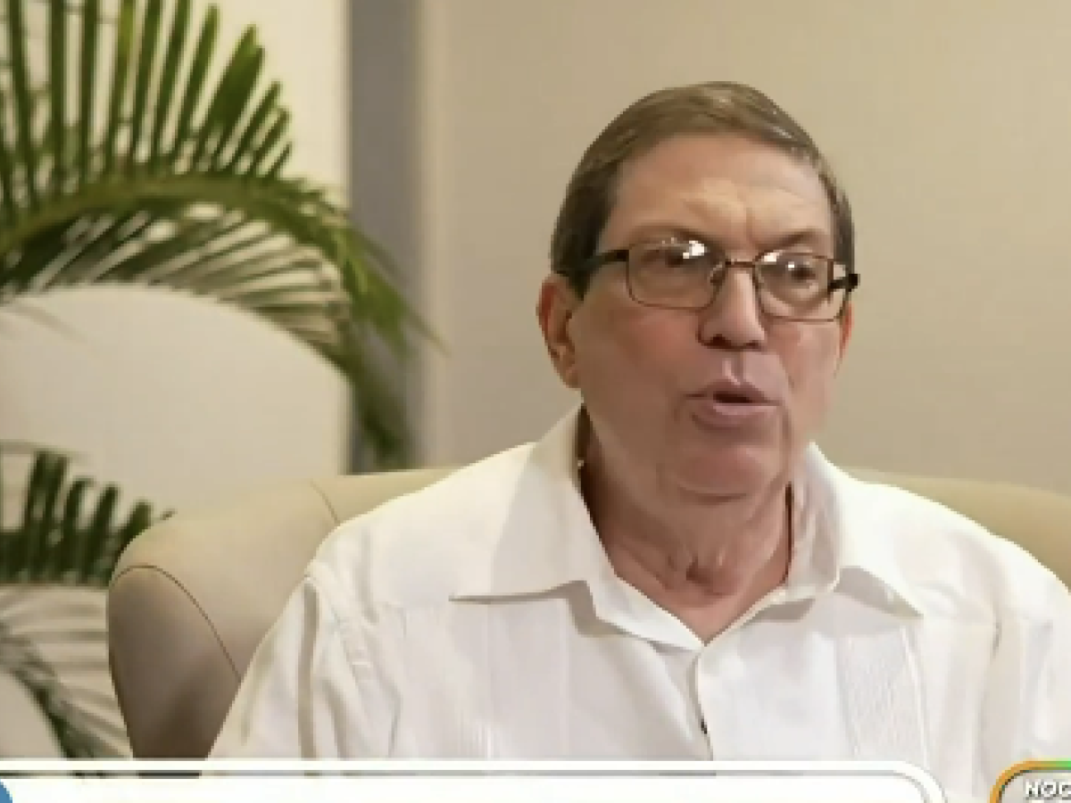 Canciller Cuba sobre despliegue EE.UU Cumbre CELAC 2025