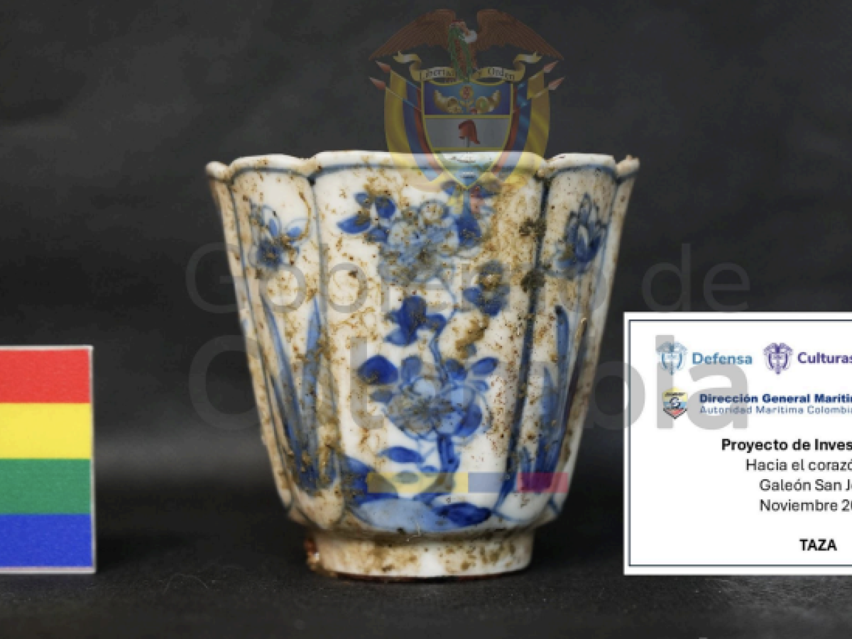 Galeón San José: primeras piezas recuperadas por Colombia tras 317 años