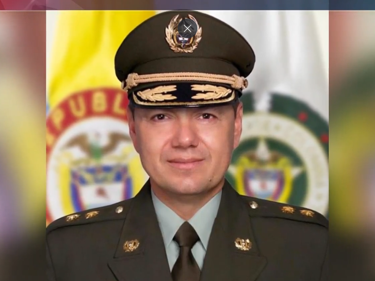 Brigadier general, Edwin Urrego,
