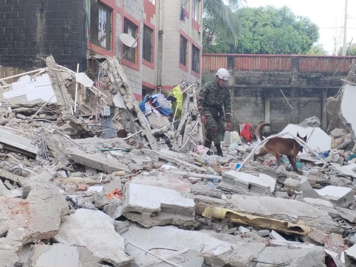 Desplome edificio Barranquilla dejó un muerto y cuatro heridos 