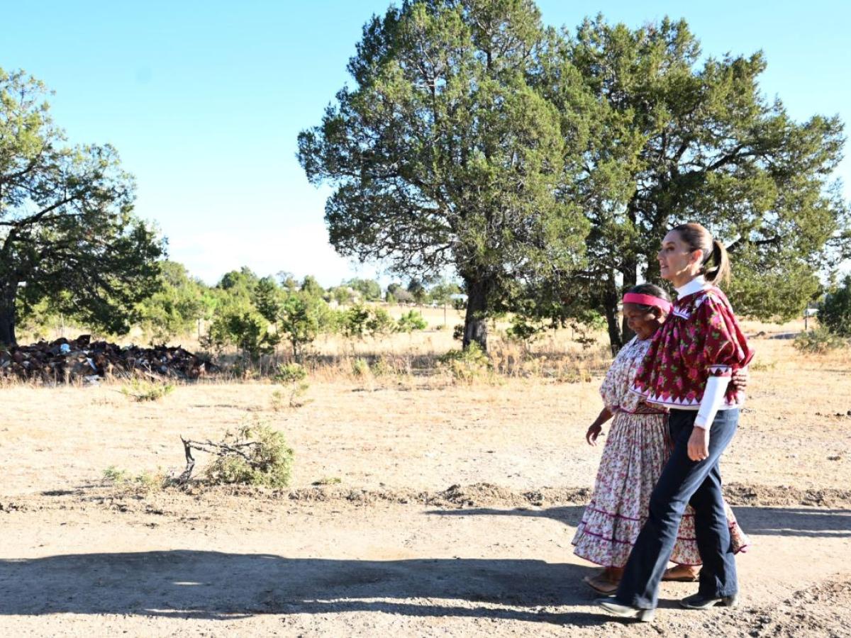 México: presidenta Sheinbaum restituye tierras a indígenas