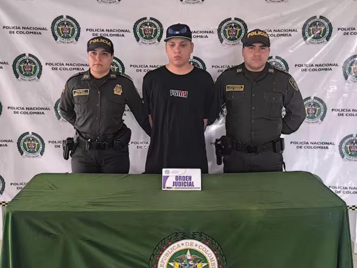 Policía capturó a alias "Gorrita", jefe de sicarios del Frente Dagoberto Ramos 