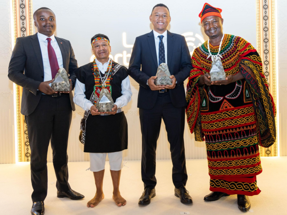 Fundación indígena de Nariño ganó Earthna Prize 2025 en Doha, Catar 