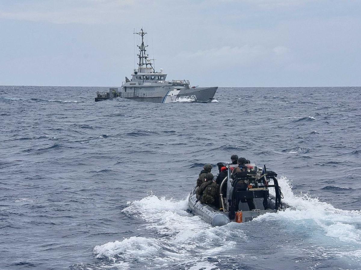 Armada de Colombia anunció decomiso de 400 toneladas de droga