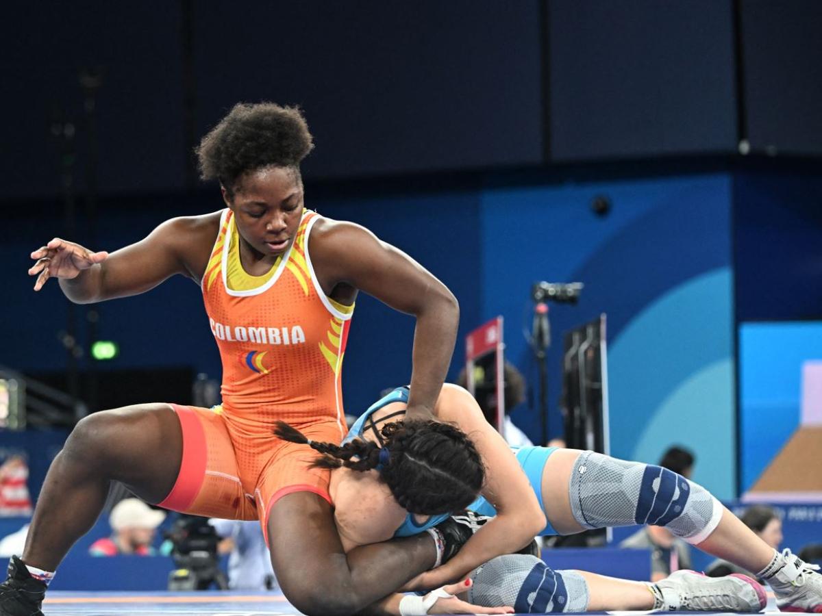 Juegos Olímpicos París 2024: Tatiana Rentería a semifinal de lucha 