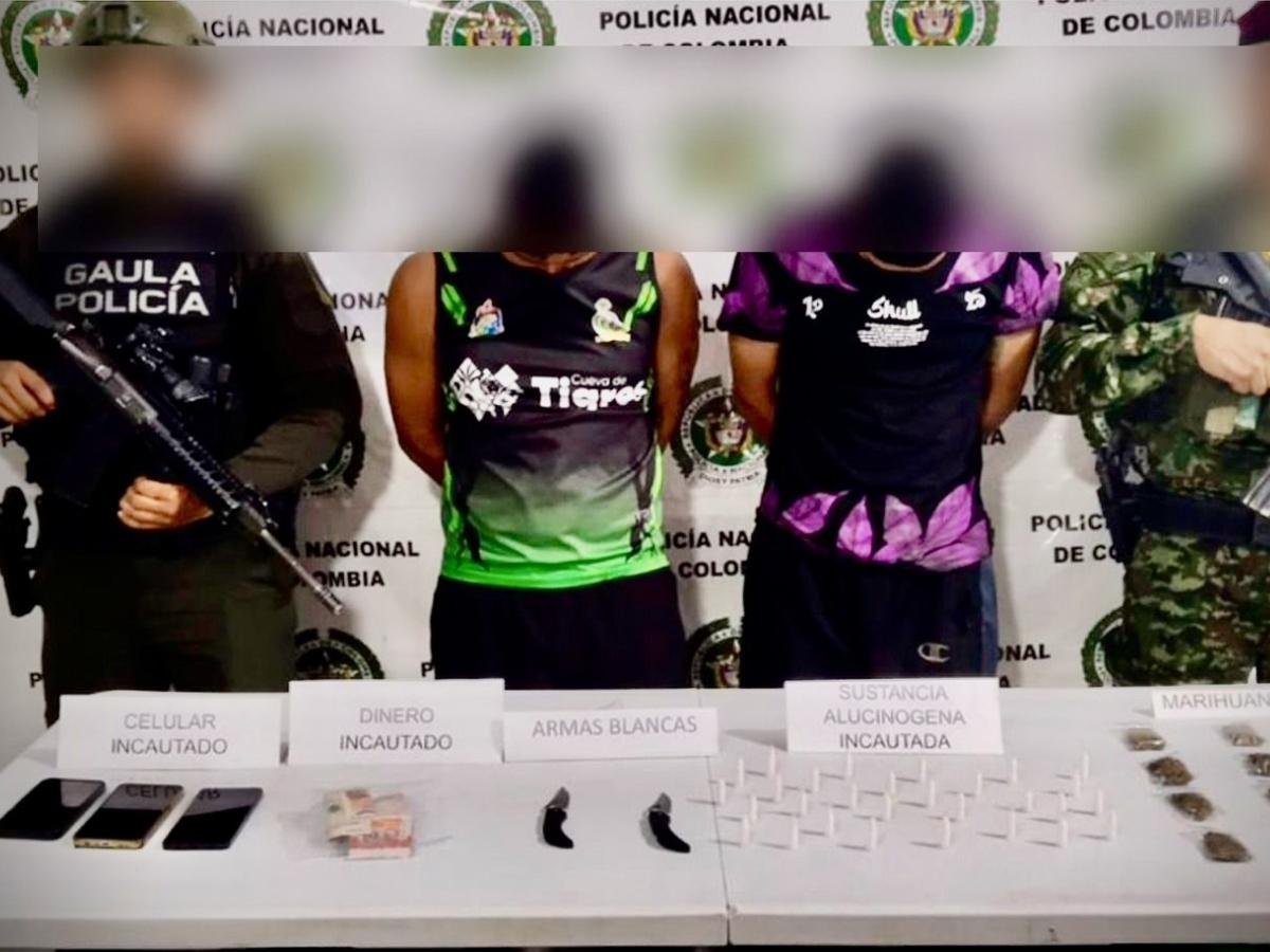 Capturan a cinco personas e incautan 15 kg de cocaína en Caquetá