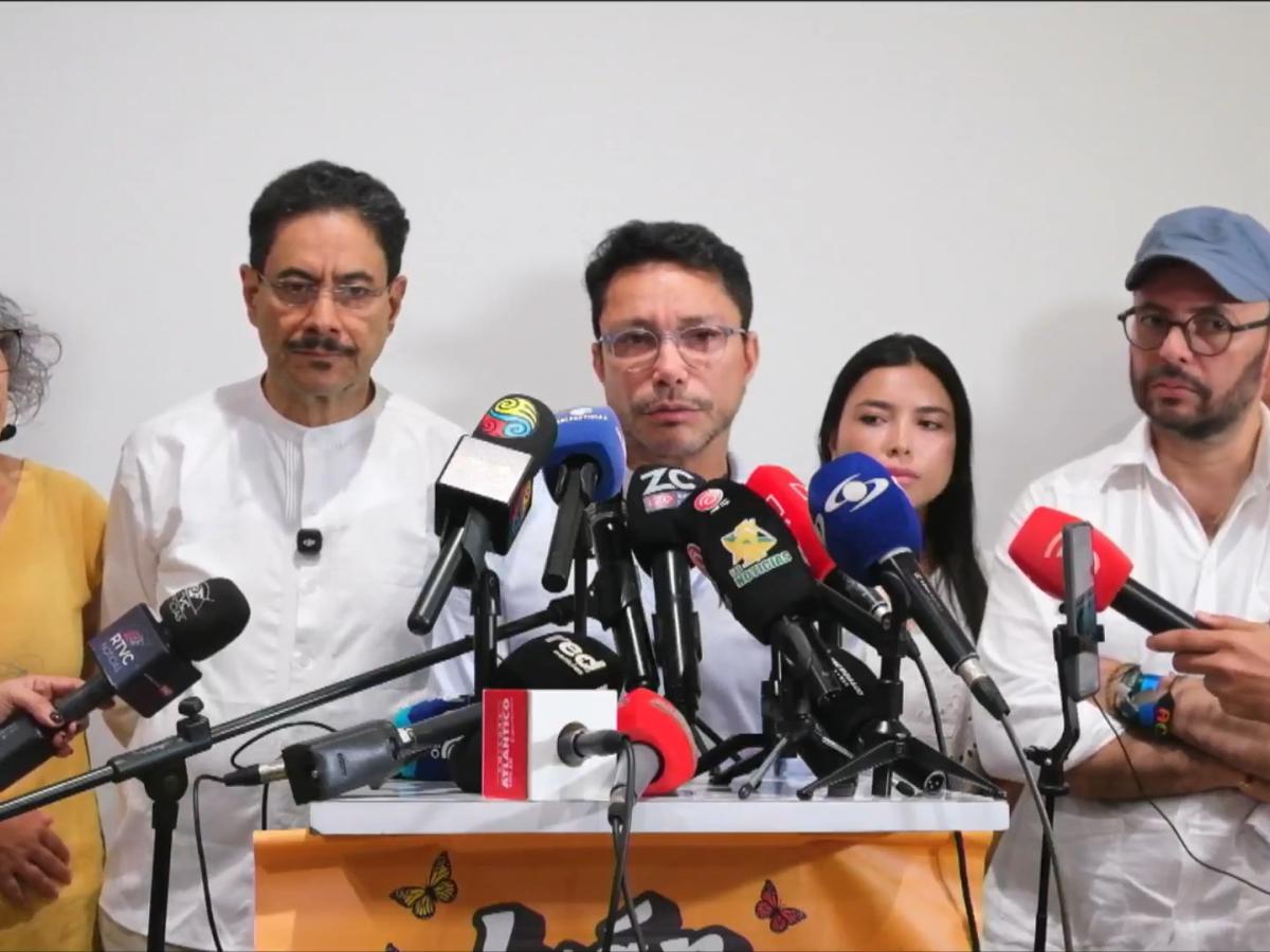 Carlos Caicedo renuncia a su aspiración presidencial y se suma a la campaña de Iván Cepeda