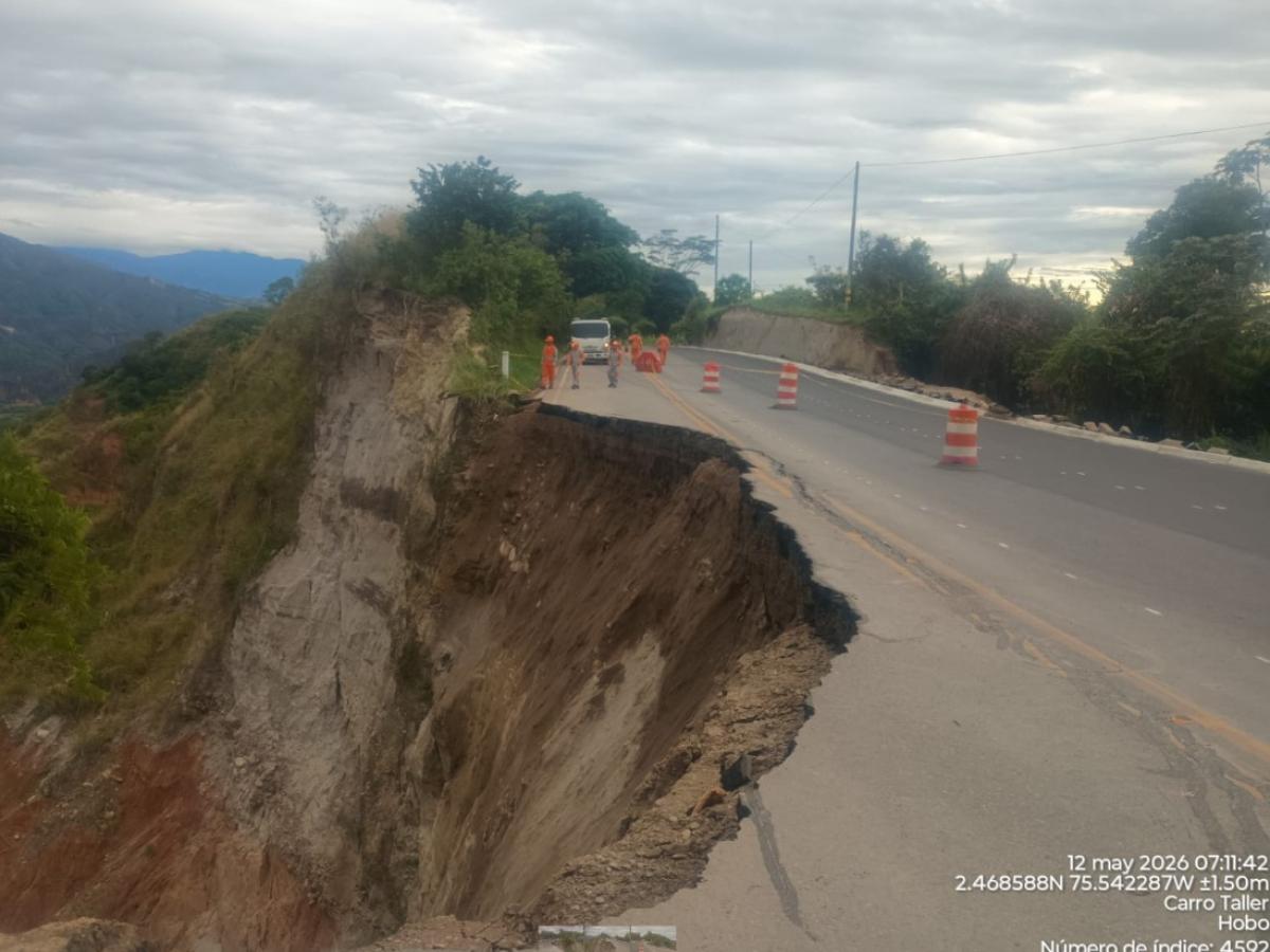 Cierre parcial en la vía que del Huila conecta al sur del país