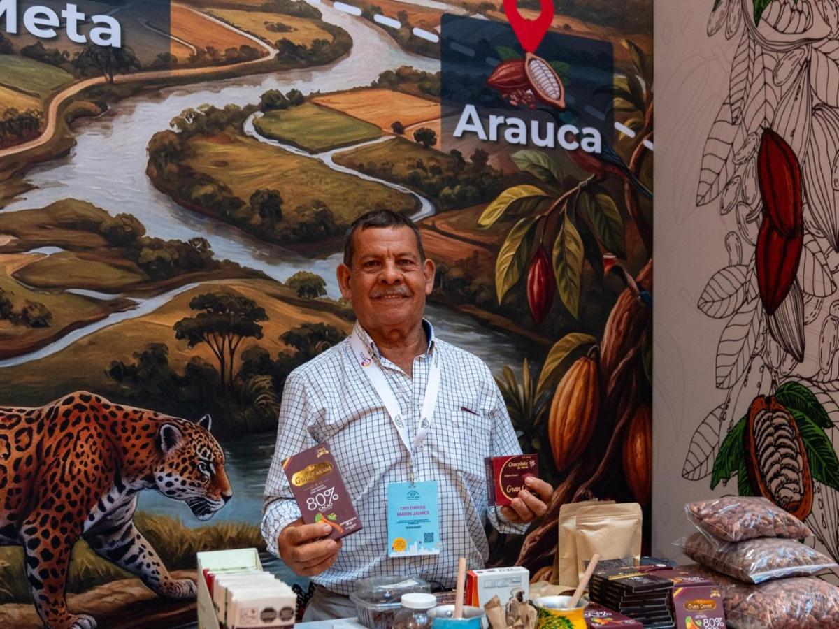 Productores de Arauca llevan cacao colombiano a Amsterdam Cocoa Week 2026