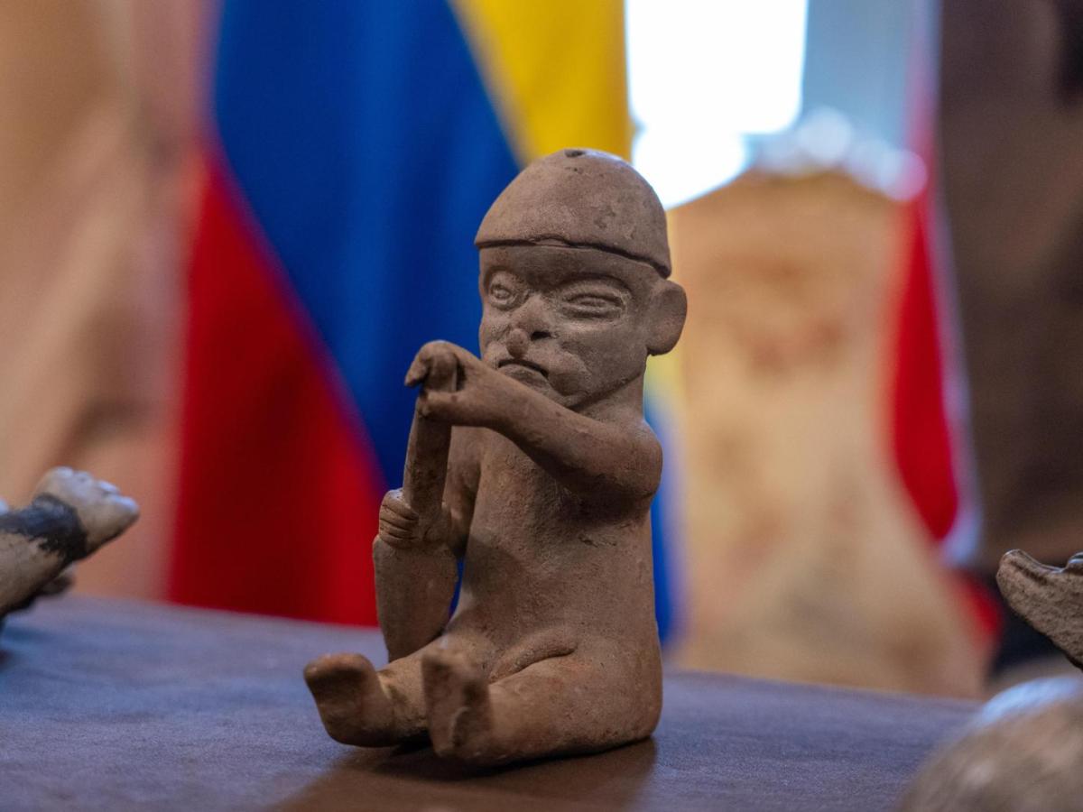 Colombia ha recuperado 1.194 bienes arqueológicos durante el gobierno Petro