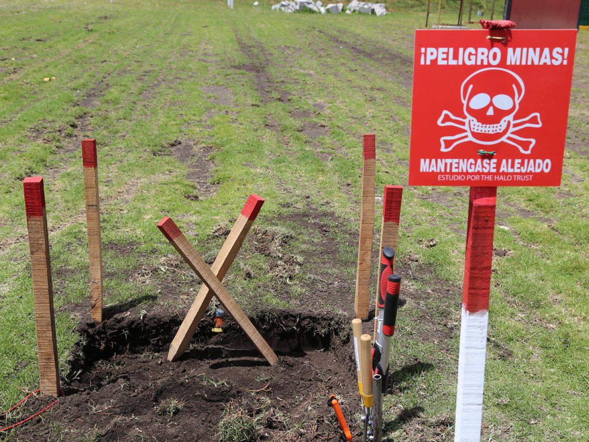 Colombia promedia 352 víctimas al año por minas antipersonal y munición sin explotar desde que tiene registro