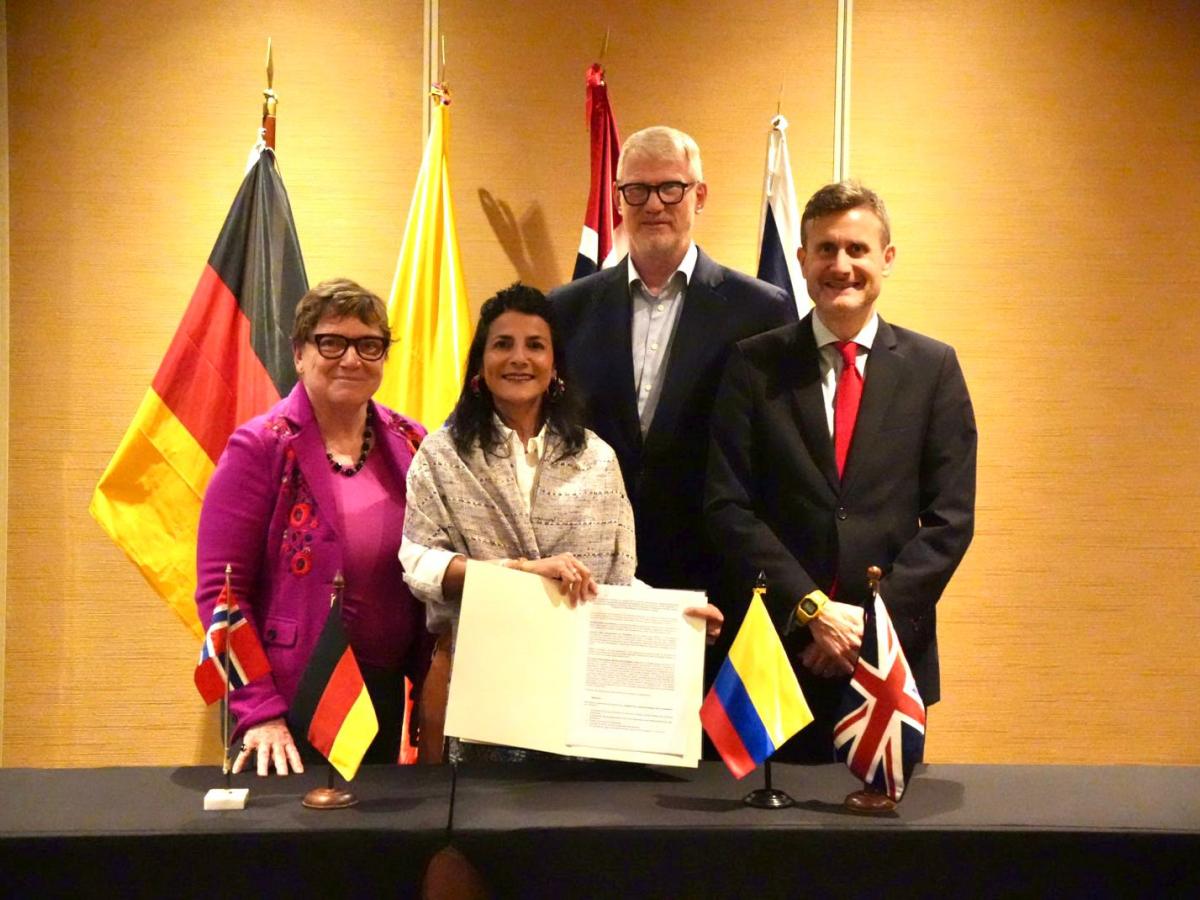 Colombia y tres países europeos refuerzan alianza contra la deforestación