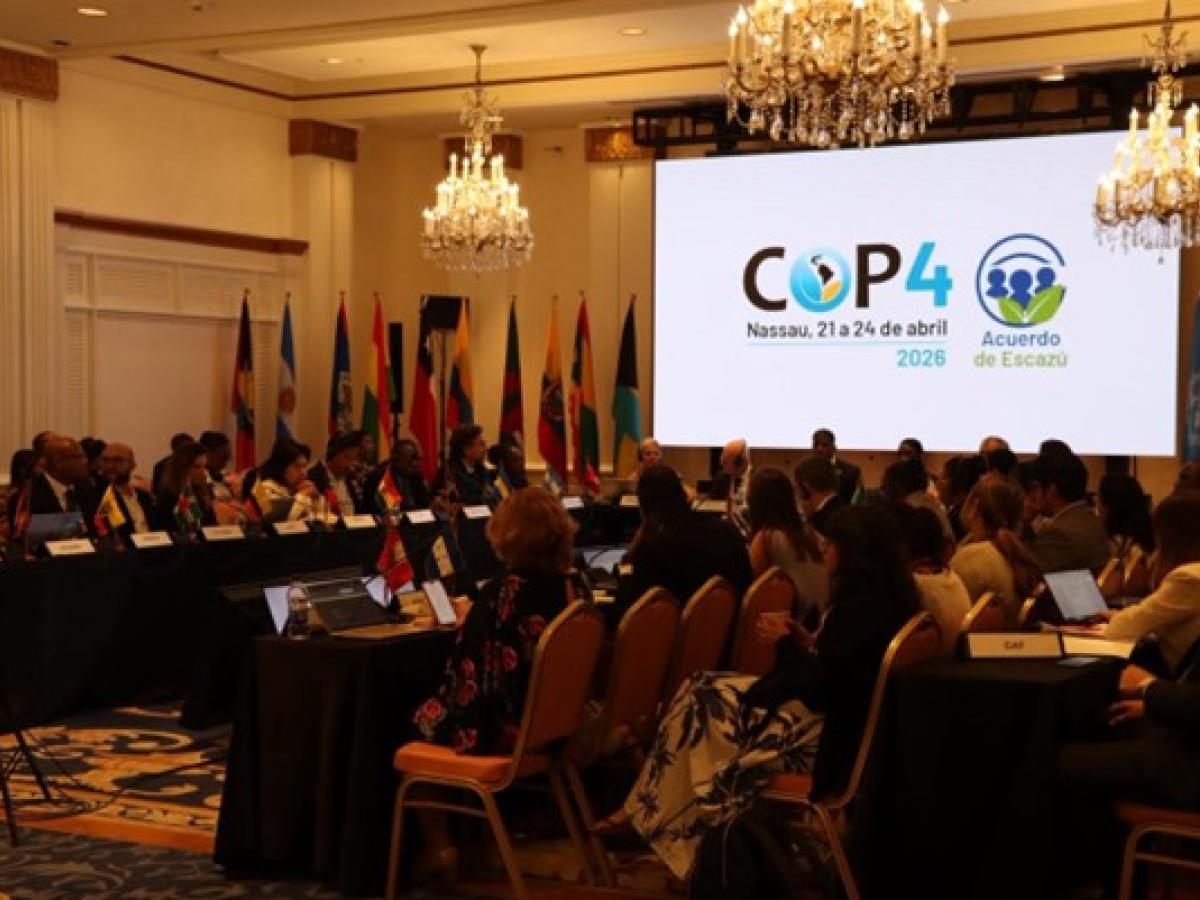 Cuarta Reunión de la Conferencia de las Partes (COP4) del Acuerdo de Escazú