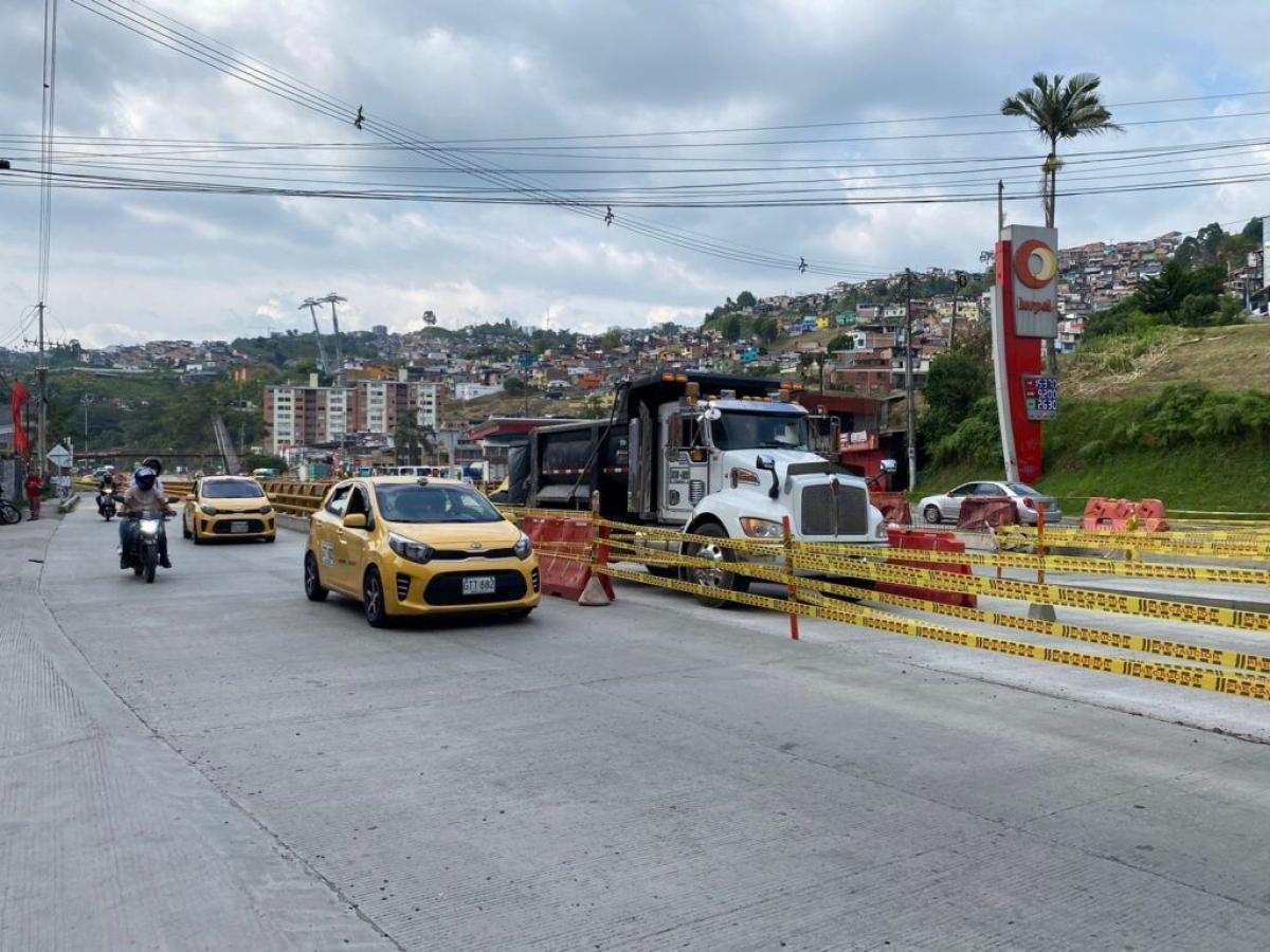 Novedades en la vía Panamericana de Manizales