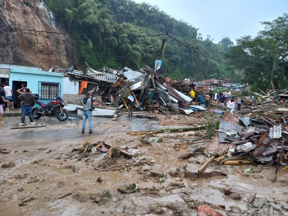 Deslizamiento en Dosquebradas, Risaralda