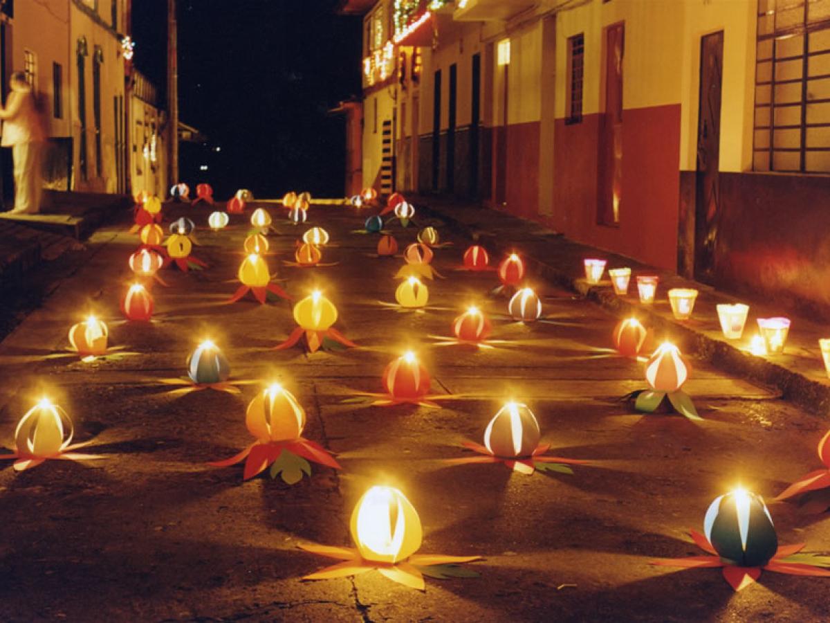 Caldas: Noche del Fuego de Salamina