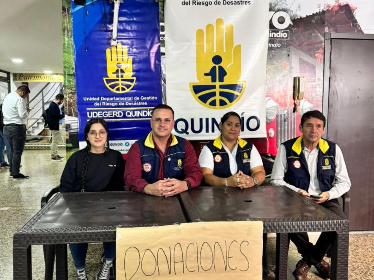 Lluvias despiertan la solidaridad en el Eje Cafetero