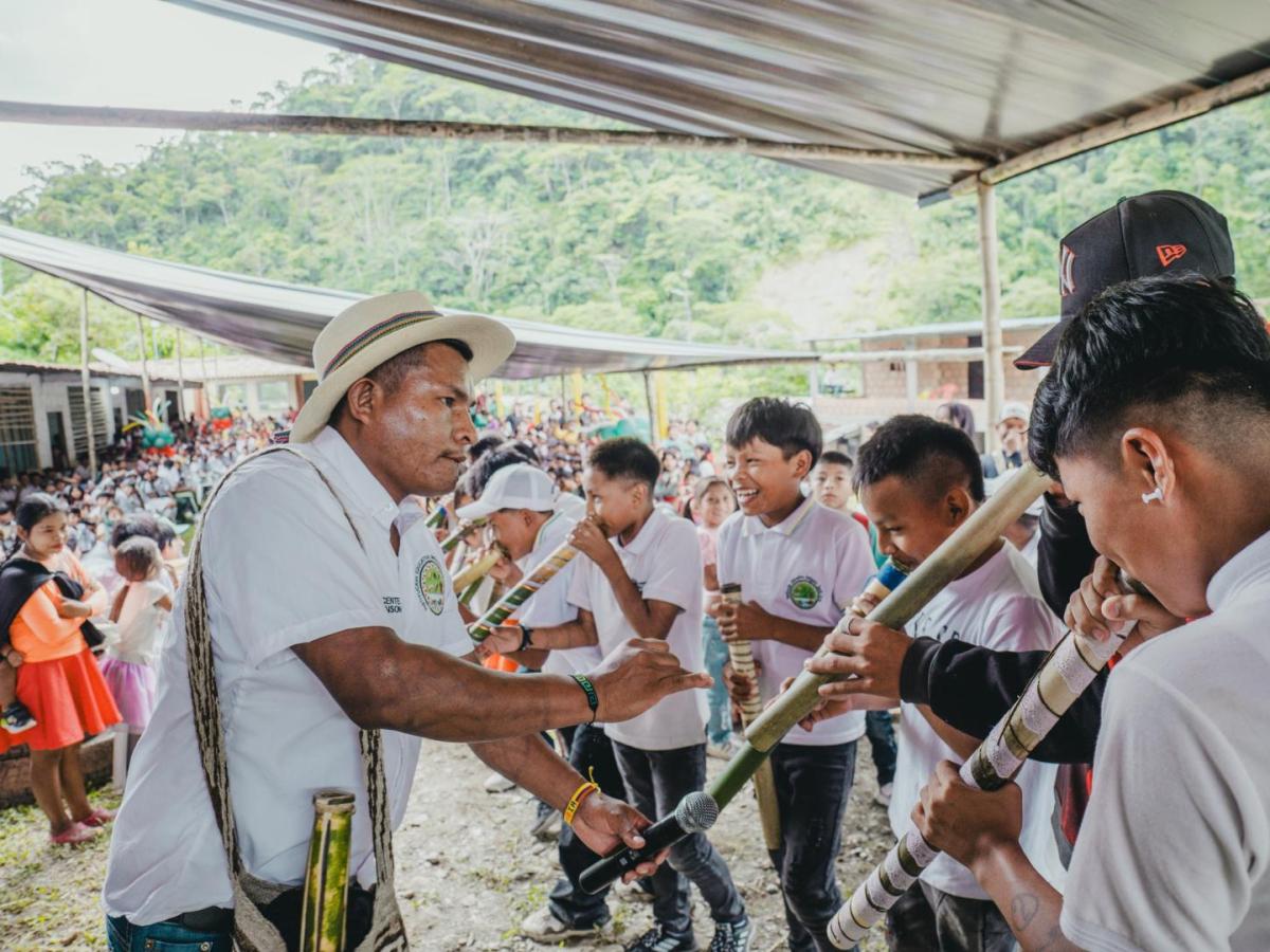 Resguardo indígena de Pueblo Rico, Risaralda ya cuenta con institución educativa oficial
