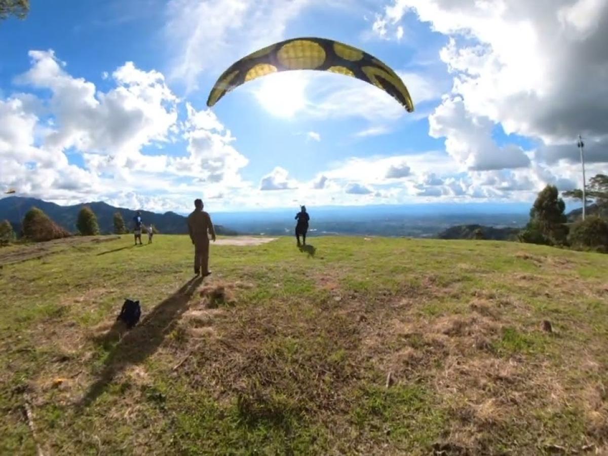 Accidente en parapente dejó una víctima en Calarcá, Quindío