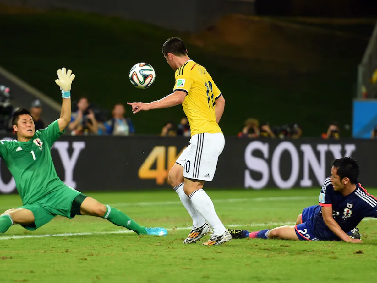 Cuál es el mejor gol James Rodríguez