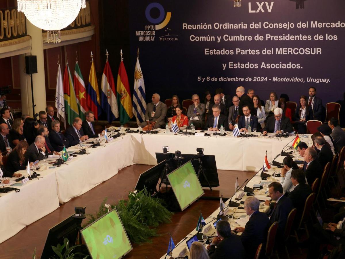 Cumbre Mercosur en Montevideo 