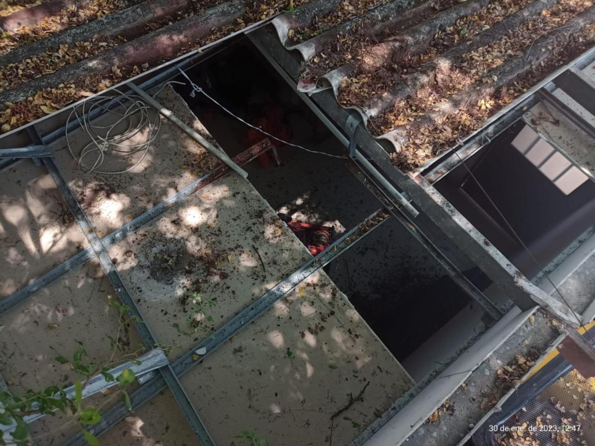 Meta: Este es el estado de las instalaciones de la Defensa Civil 