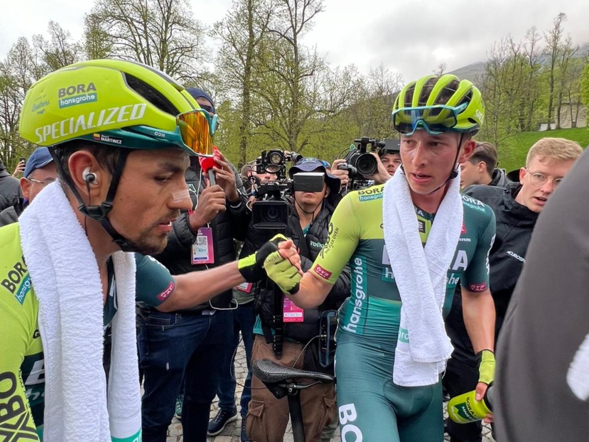Giro de Italia: Daniel Martínez es tercero en la clasificación general