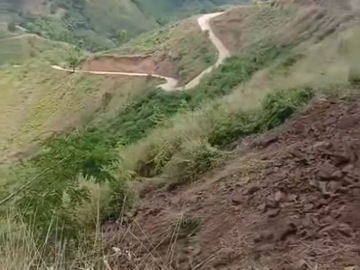 Derrumbe Serranía del Perijá