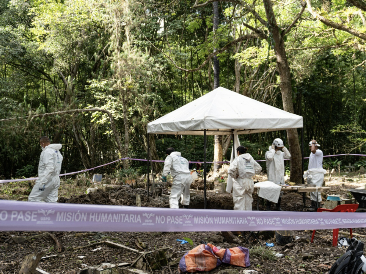 Búsqueda de personas dadas por desaparecidas en Caquetá