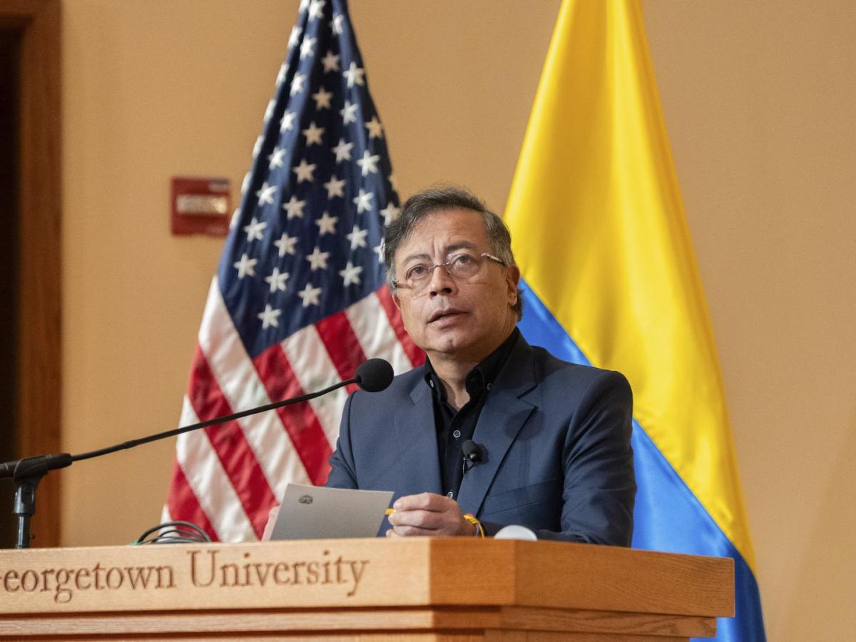 Discurso Gustavo Petro en Universidad de Georgetown