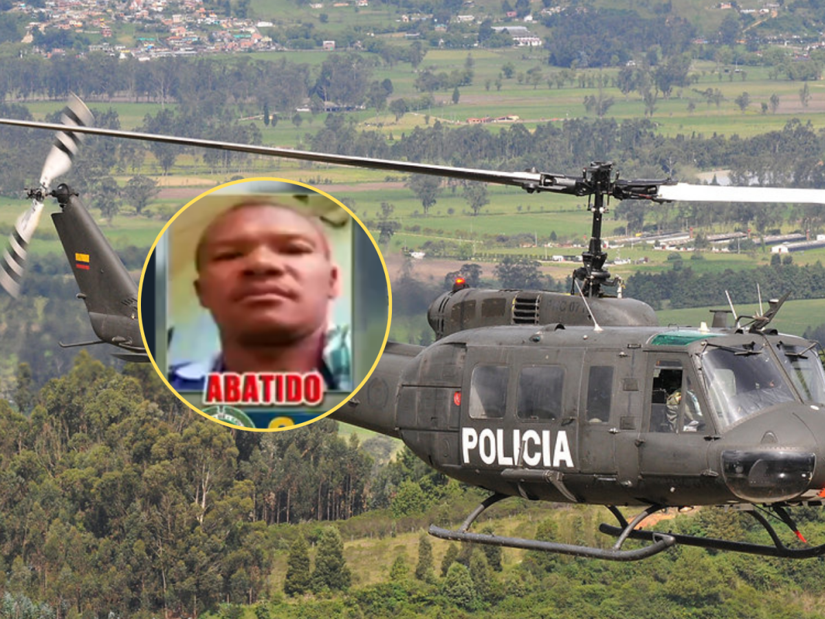 Alias 'Veneno' fue abatido por la Policía Nacional de Colombia