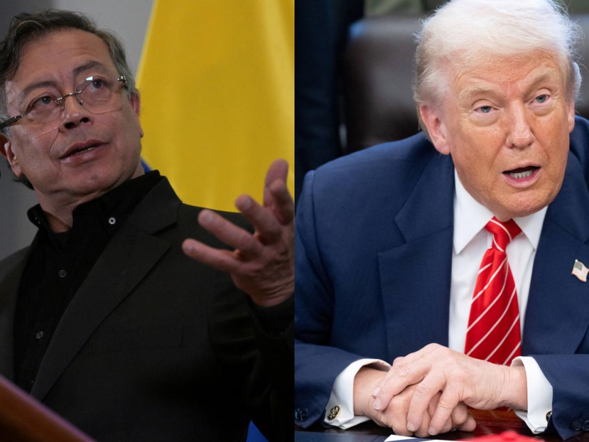 Donal Trump se refiere a su encuentro con el presidente Gustavo Petro