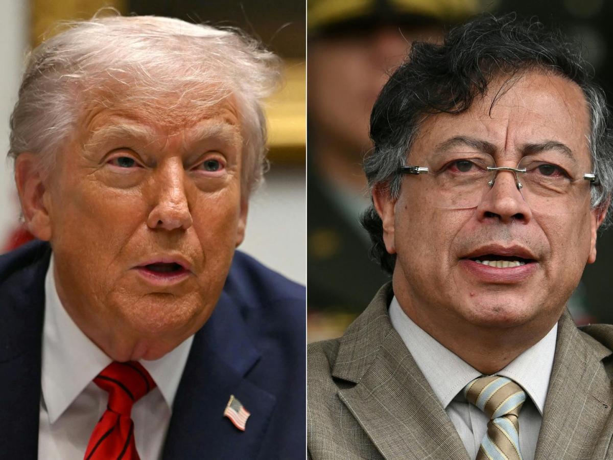 Donald Trump amenazó a Gustavo Petro 