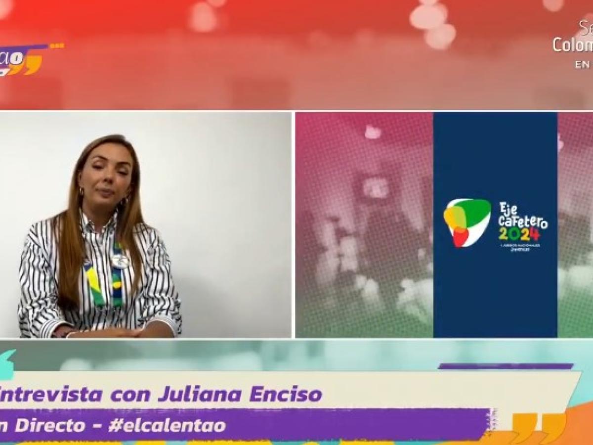 Juliana Enciso Montes, directora Juegos Nacionales