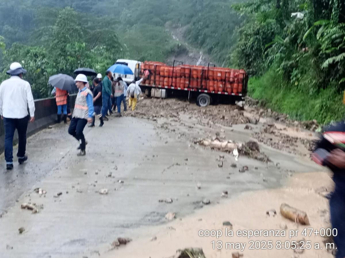 Chocó: dos muertes, derrumbes y lluvias