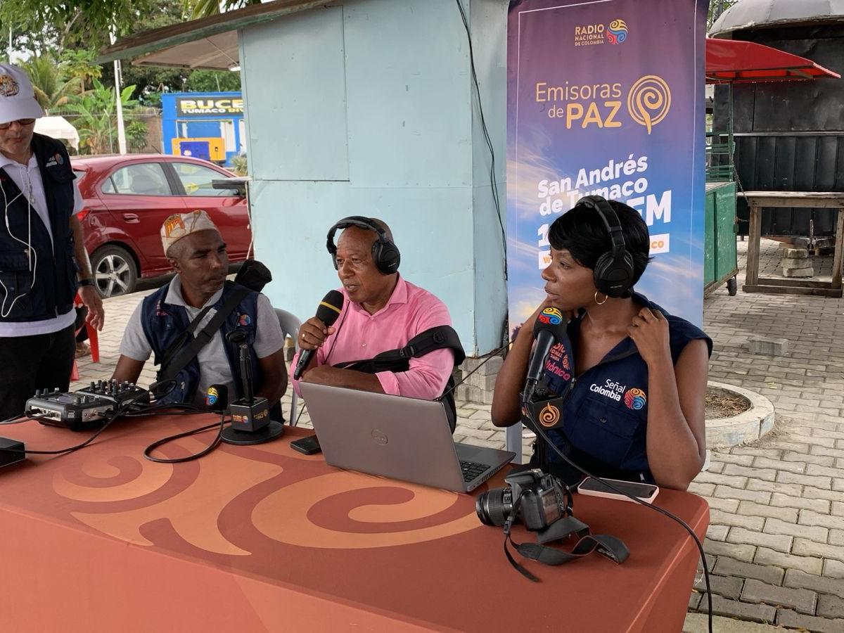 Emisora de Paz de Tumaco acompañó la conmemoración del Día de la Afrocolombianidad en Tumaco