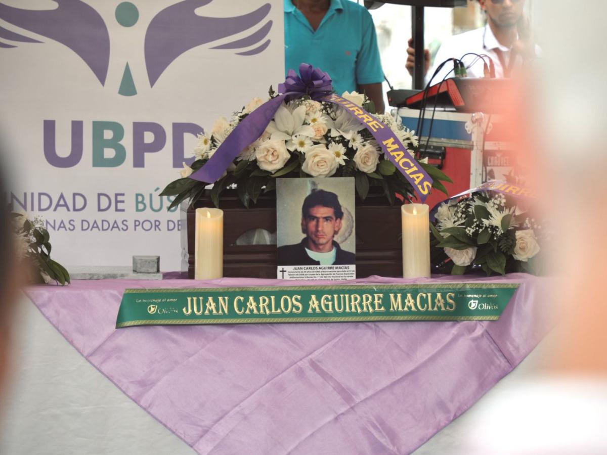 Falsos positivos: entregan cuerpo de víctima que fue dos veces desaparecido