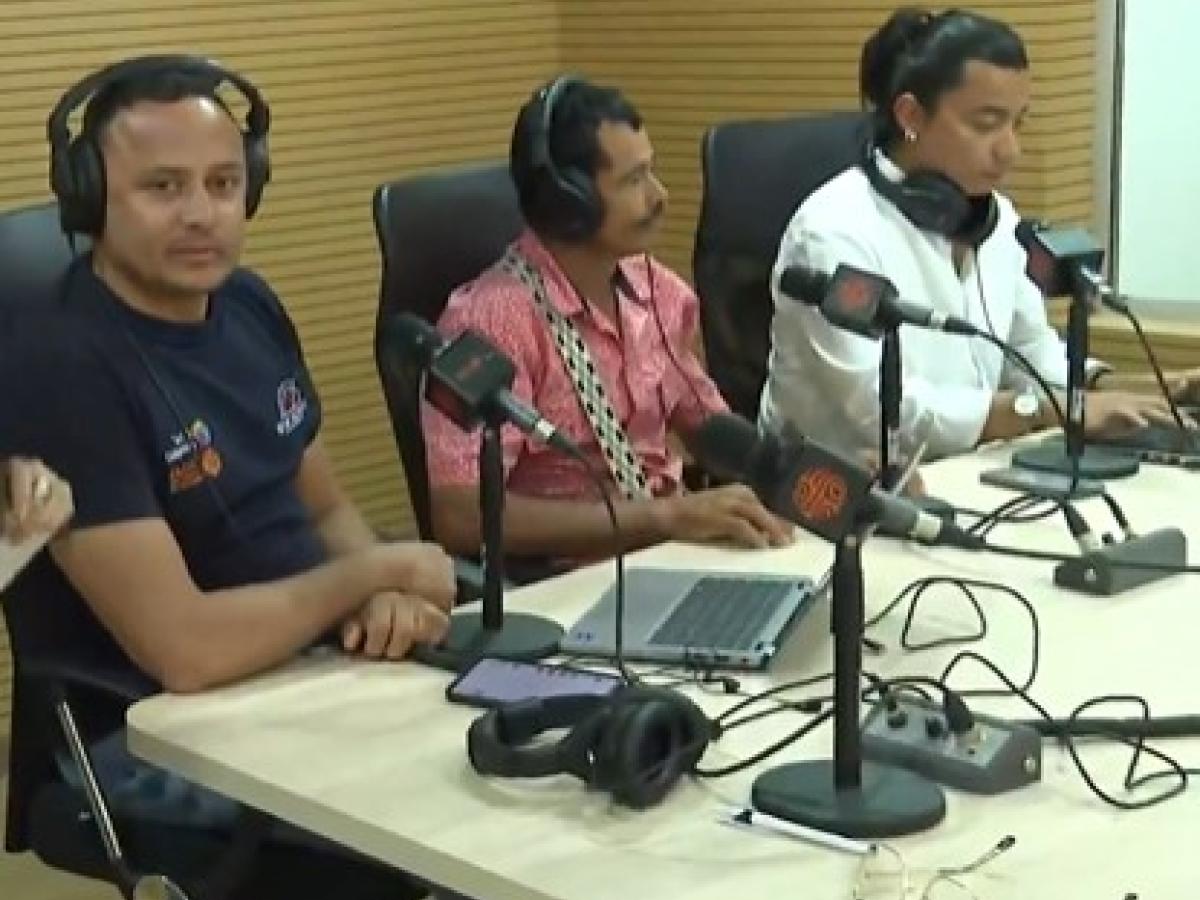 Inauguración emisora de paz en Codazzi Cesar